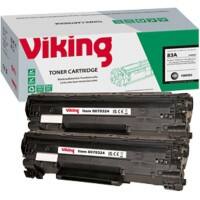 Viking 83A Kompatibel HP Tonerkartusche CF283AD Schwarz