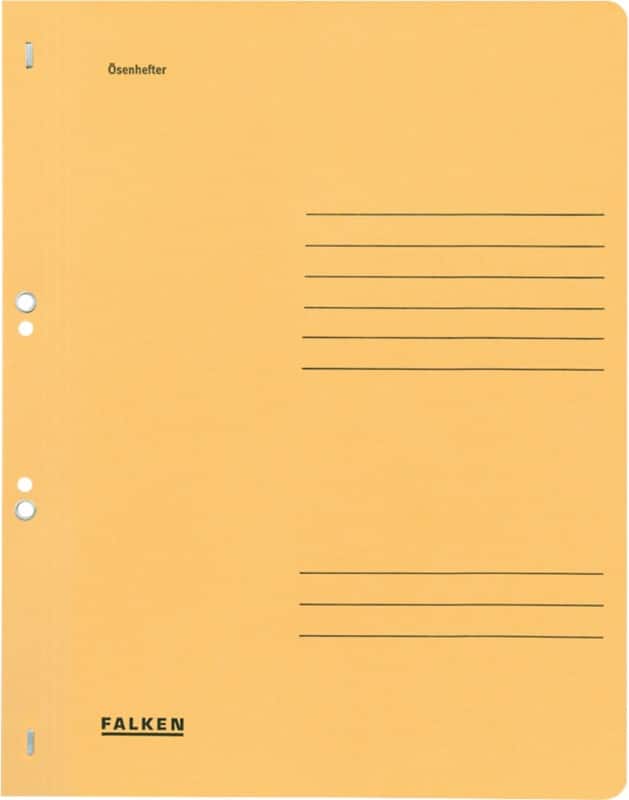 Falken Ösenhefter 80000565001F A4 Manila 24 (B) x 32 (H) cm Elfenbein