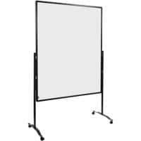 Legamaster Freistehendes doppelseitiges Whiteboard PREMIUM Lackierter Stahl, Aluminium 1500 x 1200mm Weiß