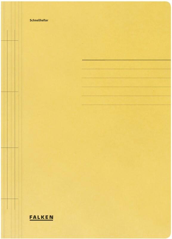 Falken Schnellhefter A4 Gelb Manila 250 g/m²