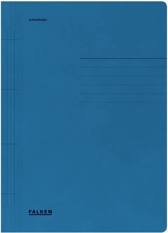 Falken Schnellhefter A4 Blau Manila Recycled 250 g/m²  