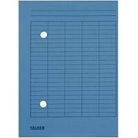 Falken Umlaufmappe mit 2 Löchern und Druck auf Vorderseite A4 Manila Blau 22 x 31,8 cm 100 Stück