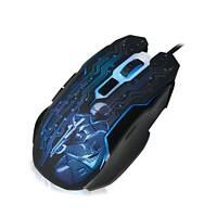 LogiLink Optische USB Kabelgebundene Gaming-Maus Beidhändig Schwarz