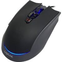 LogiLink Verkabelt Optisch USB Gaming-Maus Schwarz