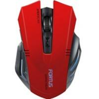 speedlink SL-680100 Kabellose Optische USB Maus für Rechtshänder Schwarz, Rot