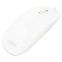LogiLink Optische USB Kabelgebundene Maus Weiß