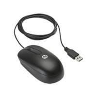 HP Optische USB Kabelgebundene Maus Beidhändig Schwarz
