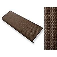 Floordirekt Step Stufenmatte Sylt Sisal Dunkelbraun 235 x 650 mm Rechteckig