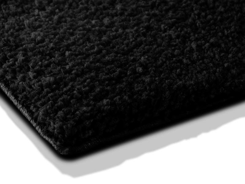 Sky Badematte Sky Soft Polyester, Mikrofaser Schwarz 800 x 1500 mm