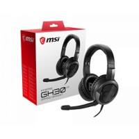 Msi GH30 Gaming-Headset Verkabelt Über das Ohr Schwarz, Rot mit Mikrofon