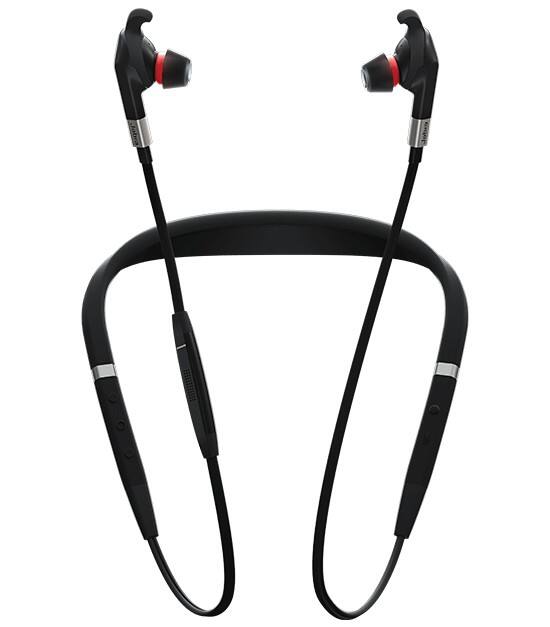 Jabra Evolve 75e Kopfhörer Kabellos Unter dem Ohr Geräuschunterdrückung mit Mikrofon Schwarz mit Mikrofon Bluetooth USB