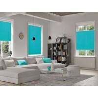 Casa Pura Plissee Magic Polyester, lackiertes Aluminium Blau 1100 x 1000 mm