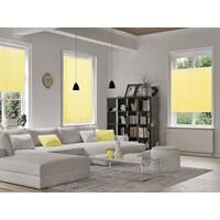 Casa Pura Plissee Magic Polyester, lackiertes Aluminium Gelb 1100 x 2000 mm