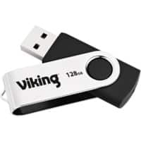 Ativa USB-Stick USB 2.0 128 GB Silber, Schwarz
