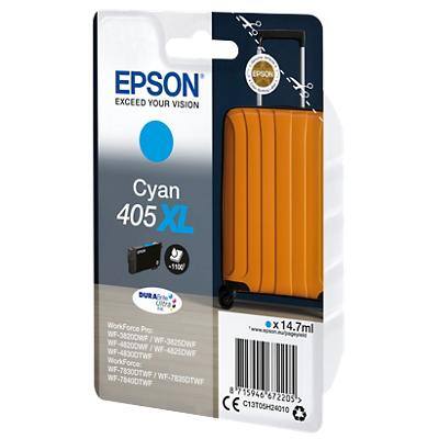 Epson 405XL Original Tintenpatrone C13T05H240 Cyan