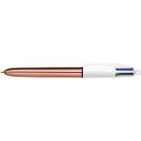 BIC 4 Colours Shine Einziehbar Kugelschreiber Mehrfarbig 0.4 mm Mittel Kugelschreiber Nachfüllbar