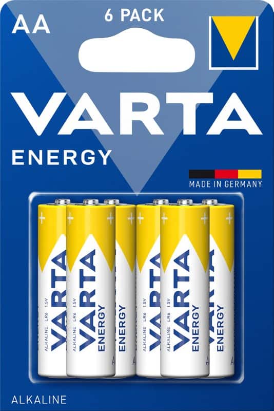 Varta Batterien Energy AA 6 Stück