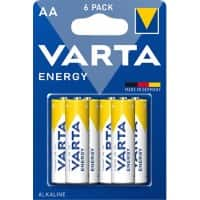 Varta Batterien Energy AA 6 Stück