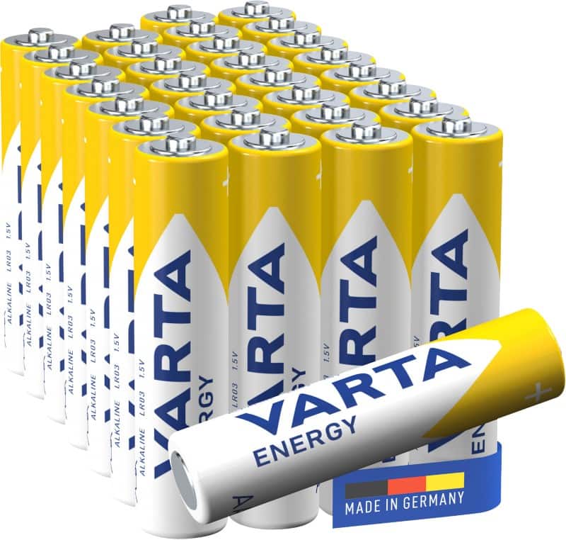 Varta Batterien Energy AAA Packung mit 30 Stück