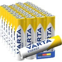 Varta Batterien Energy AAA Packung mit 30 Stück