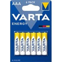 Varta Batterien Energy AAA 6 Stück