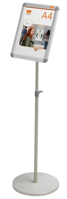 Nobo Premium Plus Infoständer A4 Silber