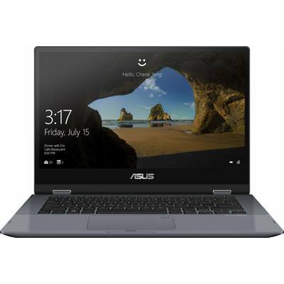 ASUS TP412FA-EC350R Laptop 35,6 cm (14") Intel Core i5-10210U 8 GB SSD 256 GB HDD Windows 10 Pro Intel UHD Graphics Grau