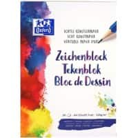 OXFORD Zeichenblock Blanko Perforiert DIN A4 21 x 29,7 cm 40 Blatt