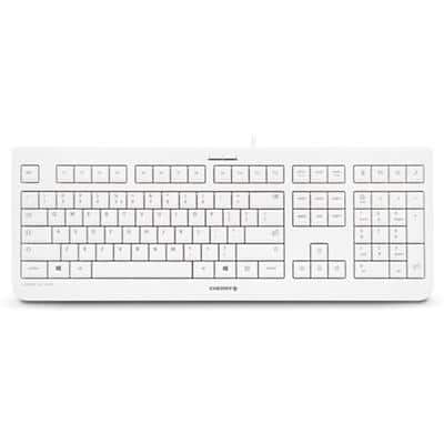 CHERRY Tastatur KC 1000 JK-0800EU-0 Verkabelt Grau QWERTY (US)