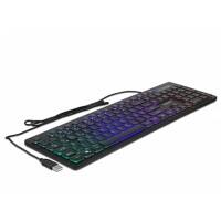 DeLOCK Tastatur 12625 Schwarz QWERTZ (DE)
