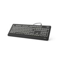 Hama Tastatur KC-550 182671 Schwarz QWERTZ (DE)