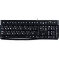 Logitech Tastatur K120 920-002504 Verkabelt Schwarz QWERTZ (CH)