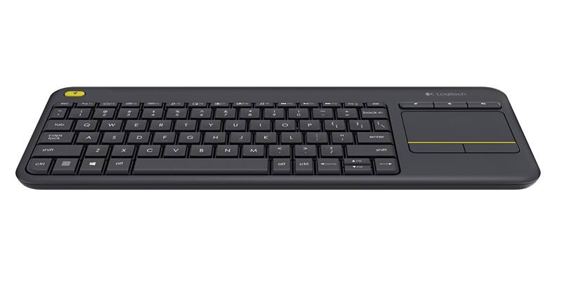 Logitech Tastatur K400 Plus 920-007127 Kabellos Schwarz QWERTZ (DE)