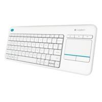 Logitech Tastatur K400 Plus 920-007128 Kabellos Weiß QWERTZ (DE)