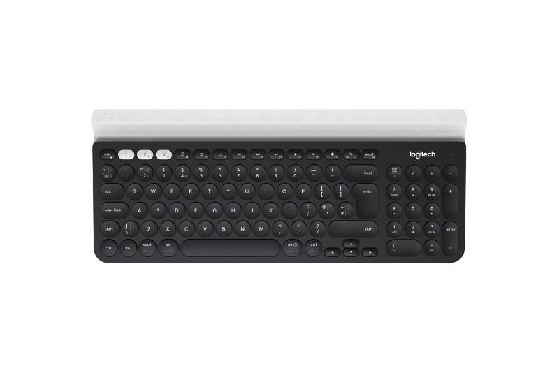 Logitech Tastatur K780 920-008034 Kabellos Weiß QWERTZ (DE)
