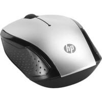HP 200 Kabellose Optische USB Maus Beidhändig Pike Silber
