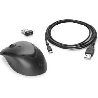 HP Kabellose Laser USB Maus für beide Hände Schwarz