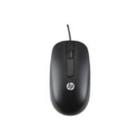 HP Laser USB Kabelgebundene Maus Beidhändig Schwarz