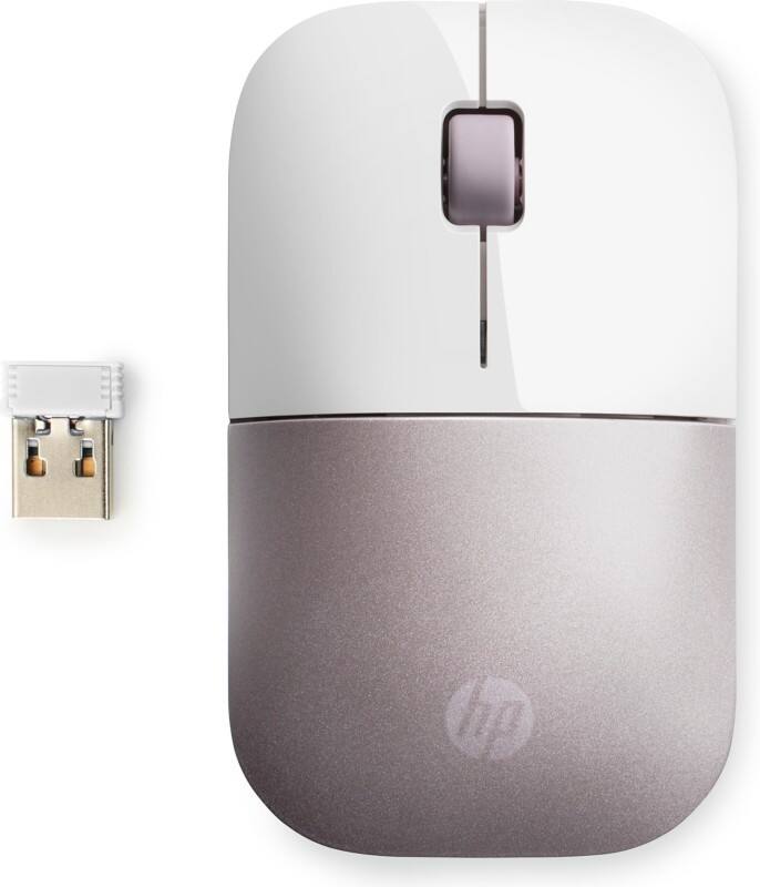 HP Z3700 Kabellos Optisch Maus Pink, Weiß