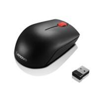 Lenovo Kabellose Optisch USB Maus Beidhändig Schwarz