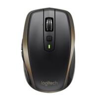Logitech Kabellose Laser USB Maus Bluetooth Rechtshänder Schwarz