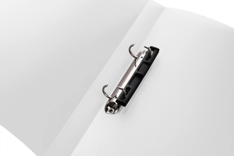 HERMA Ringbuch 2 Ringe 25 mm Polypropylen DIN A4 Weiß 60 Stück