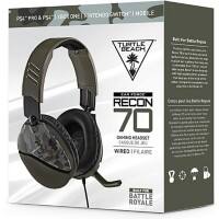 Turtle Beach RECON 70 Gaming-Headset Verkabelt Über das Ohr Grüne Tarnfarben mit Mikrofon