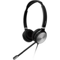 Yealink UH 33 Duo Headset Verkabelt Kopfbügel Geräuschunterdrückung mit Mikrofon Schwarz mit Mikrofon USB