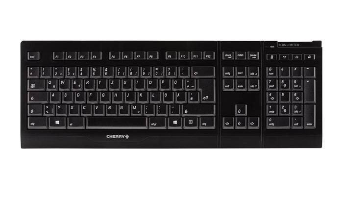 CHERRY Tastatur-Maus-Set B.UNLIMITED 3.0 JD-0410EU-2 Kabellos Schwarz QWERTY (US)