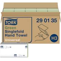 Tork Universal Falthandtücher H3 V-falz Grün 1-lagig 290135 20 Stück à 200 Blatt