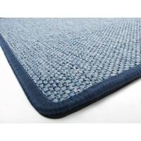 Wohnteppich Floordirekt STEP Sabang Blau Polypropylen, PET, Baumwolle 660 x 1000 mm