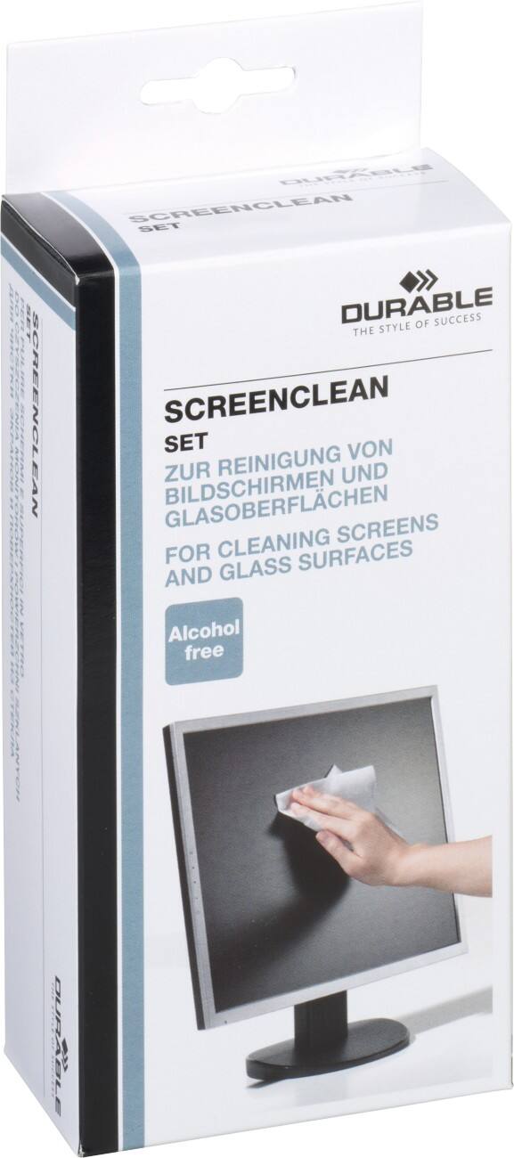 DURABLE Bildschirm-Reinigungsset SCREENCLEAN 570700