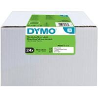 Dymo LW S0722360 / 99010 Authentic Adressetiketten Selbstklebend Weiß 28 x 89 mm 24 Rollen à 130 Etiketten