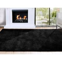 FLOORDIREKT STEP Teppich Prestige Polyester Schwarz 1950 mm x 1330 mm
